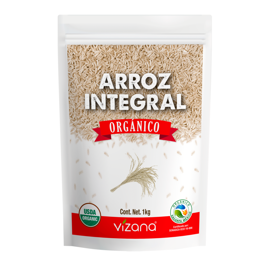 Arroz integral orgánico Vizana